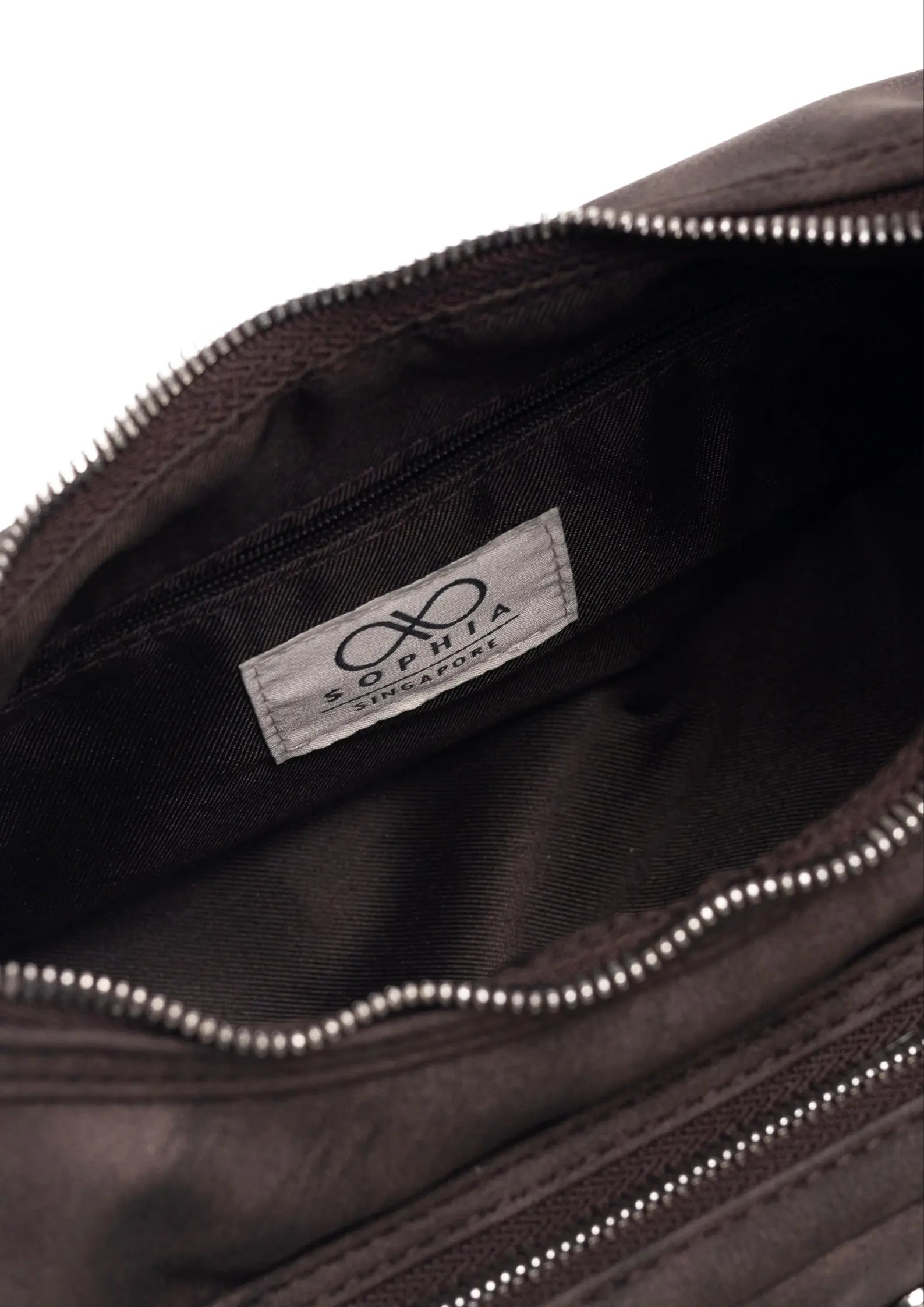 TATE POCKET HANDBAG IN ESPRESSO The Sophia Label