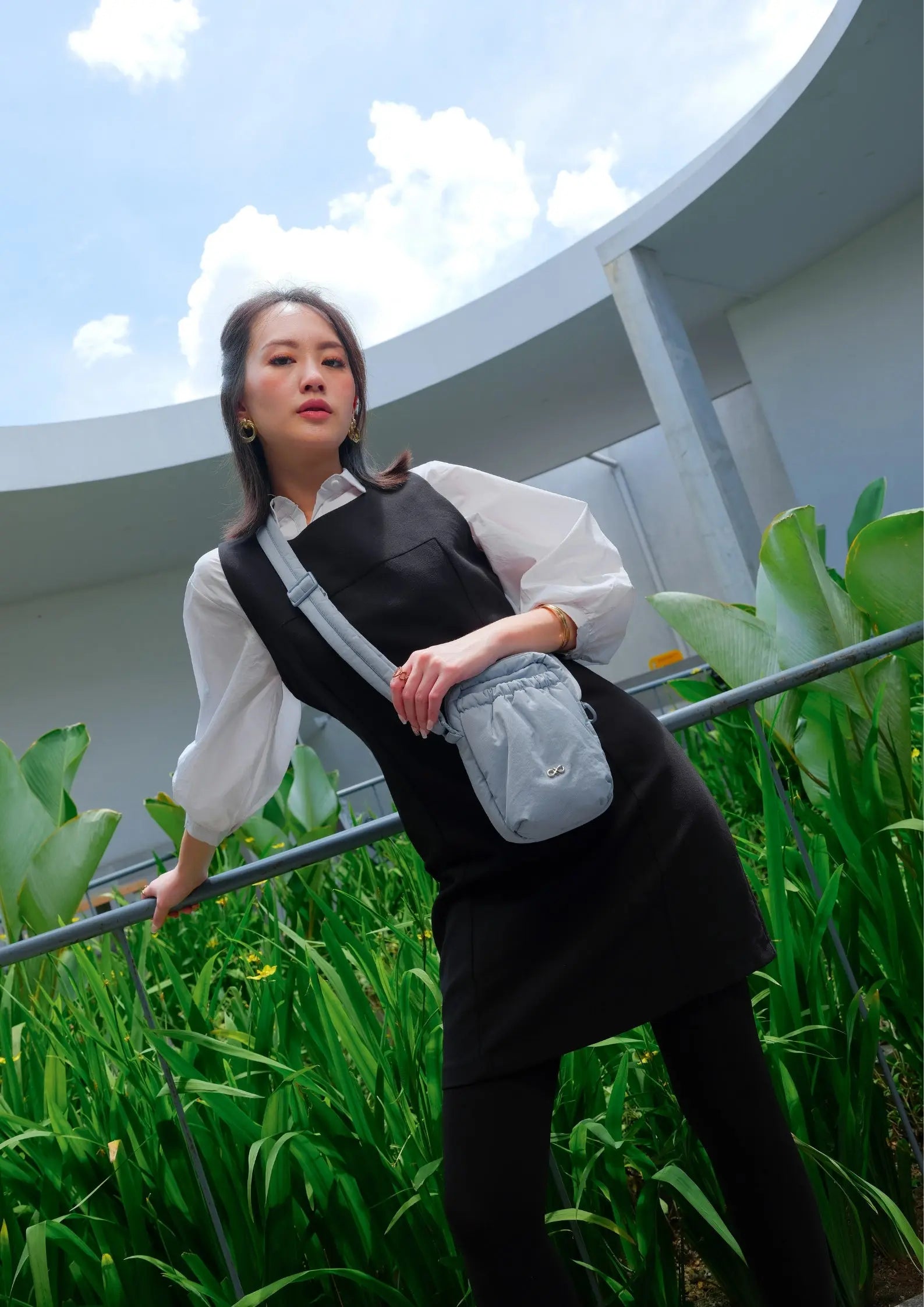 POSH SWIFT SLING IN MISTY The Sophia Label