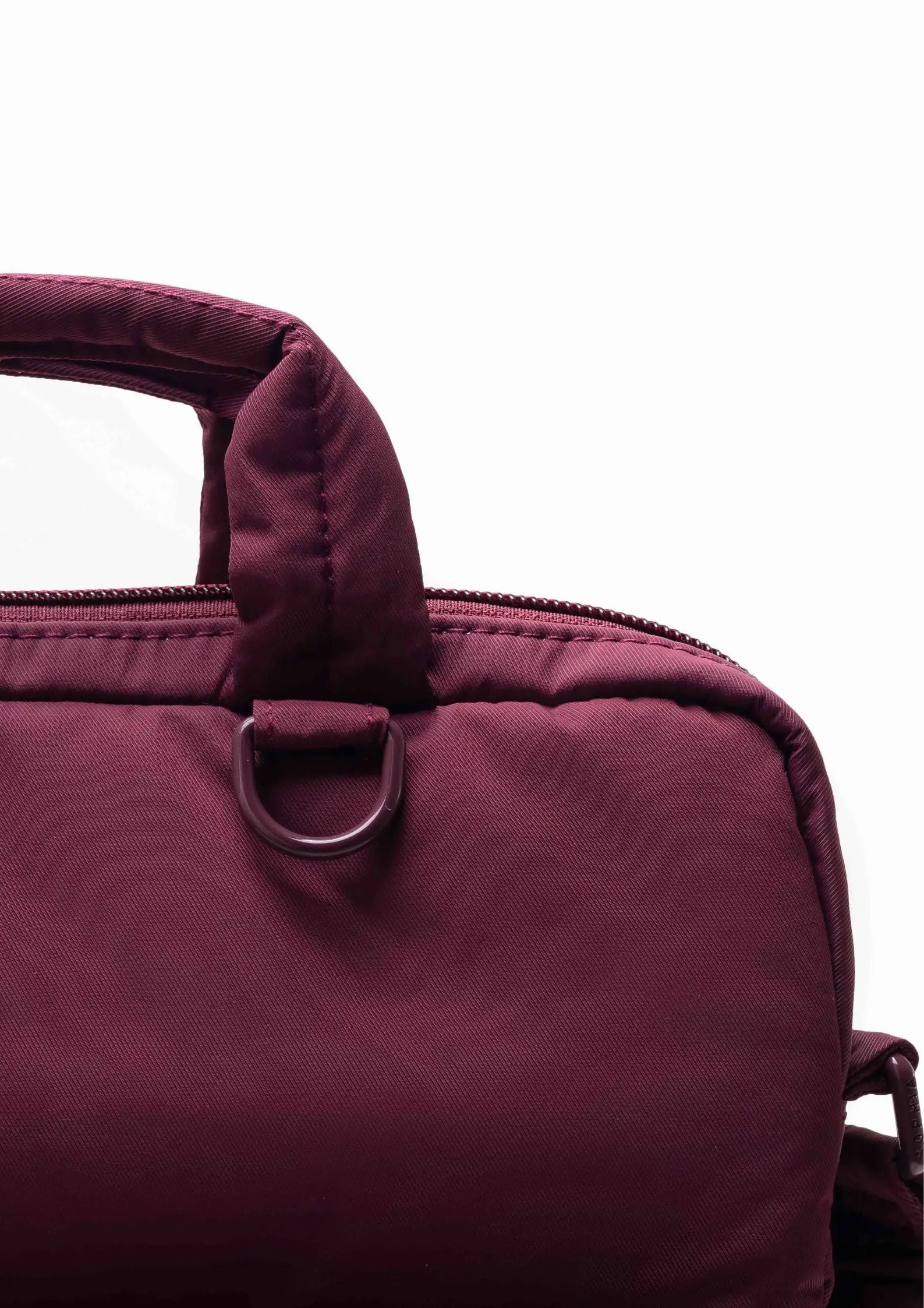 POSH LAPTOP BAG IN WINE The Sophia Label