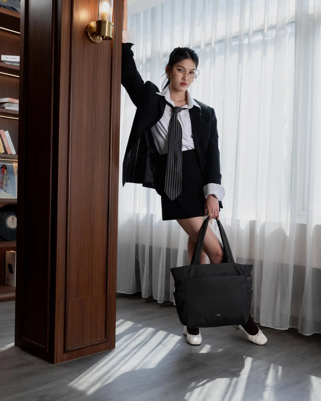 POSH TOTE BAG IN STORM TSL Singapore