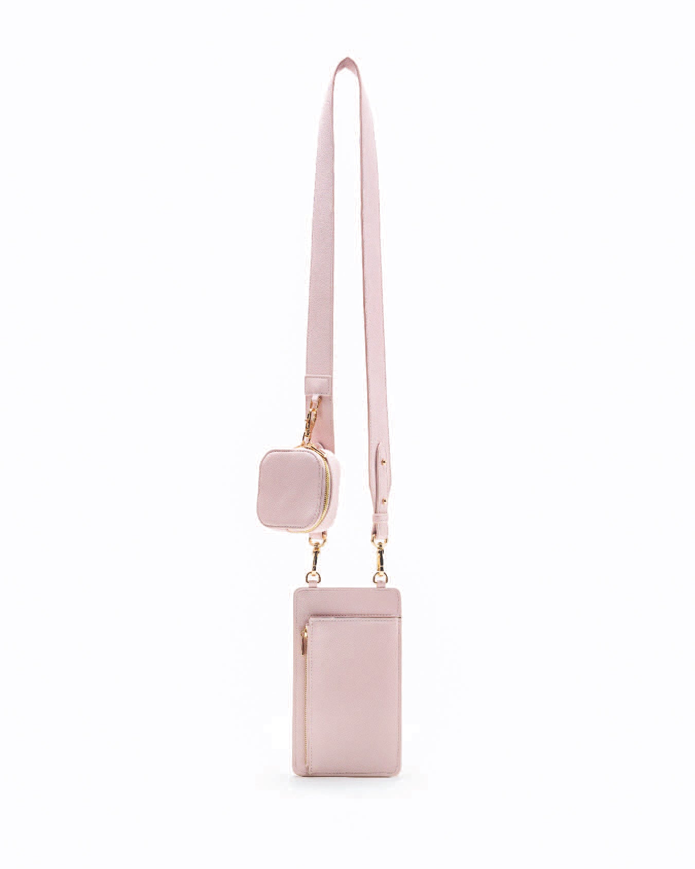 ATHENA PHONE BAG IN COTTON PINK