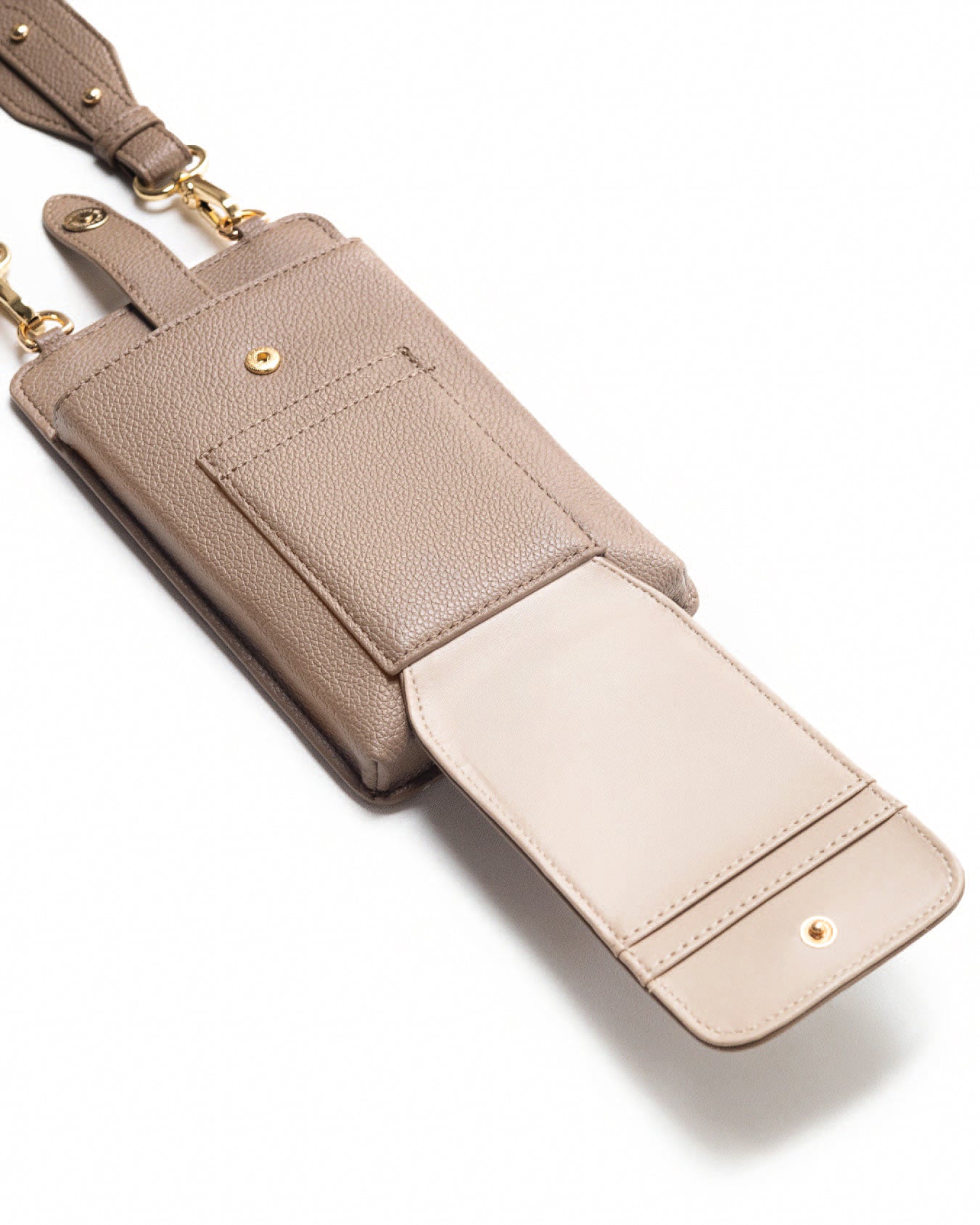 ATHENA PHONE BAG IN MOCHA