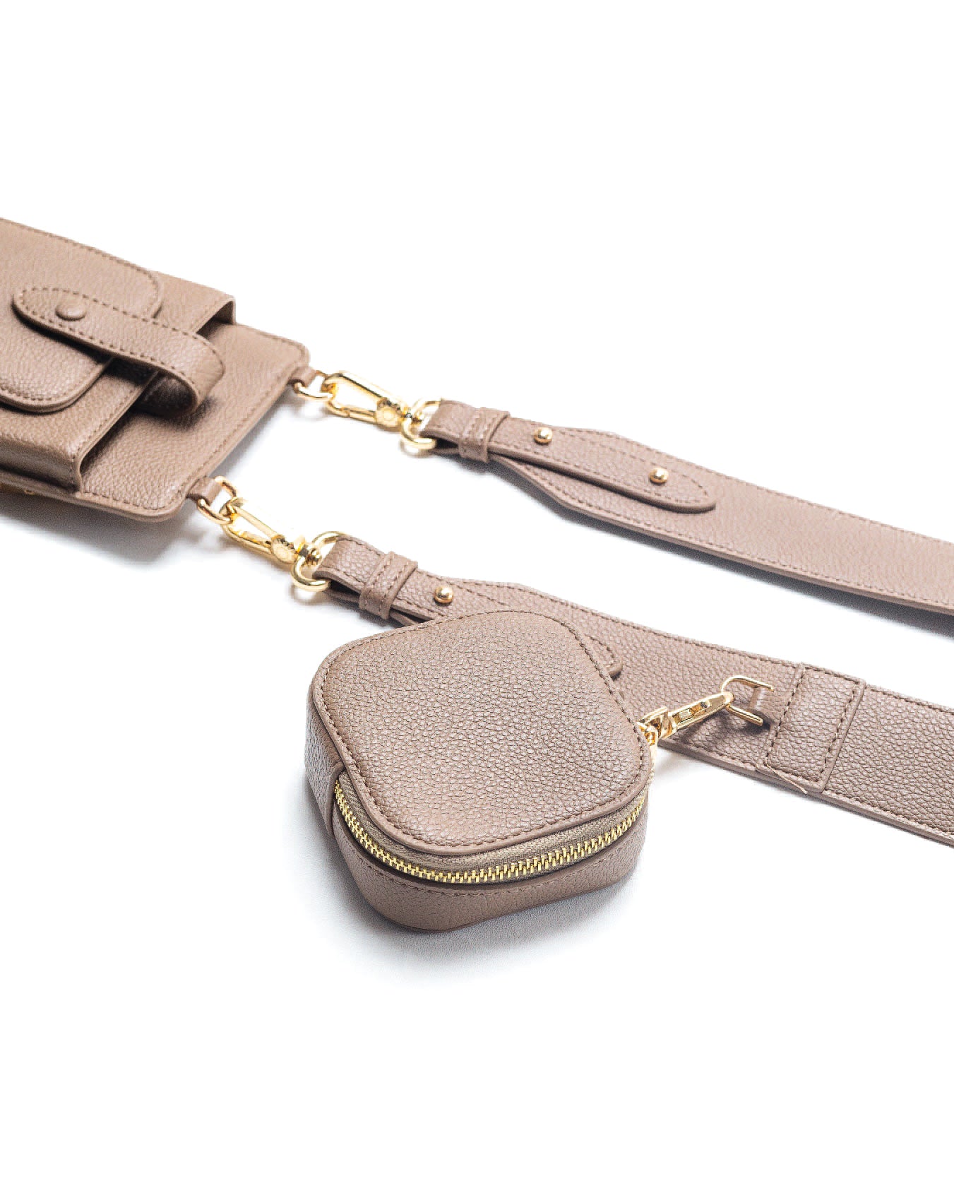 ATHENA PHONE BAG IN MOCHA