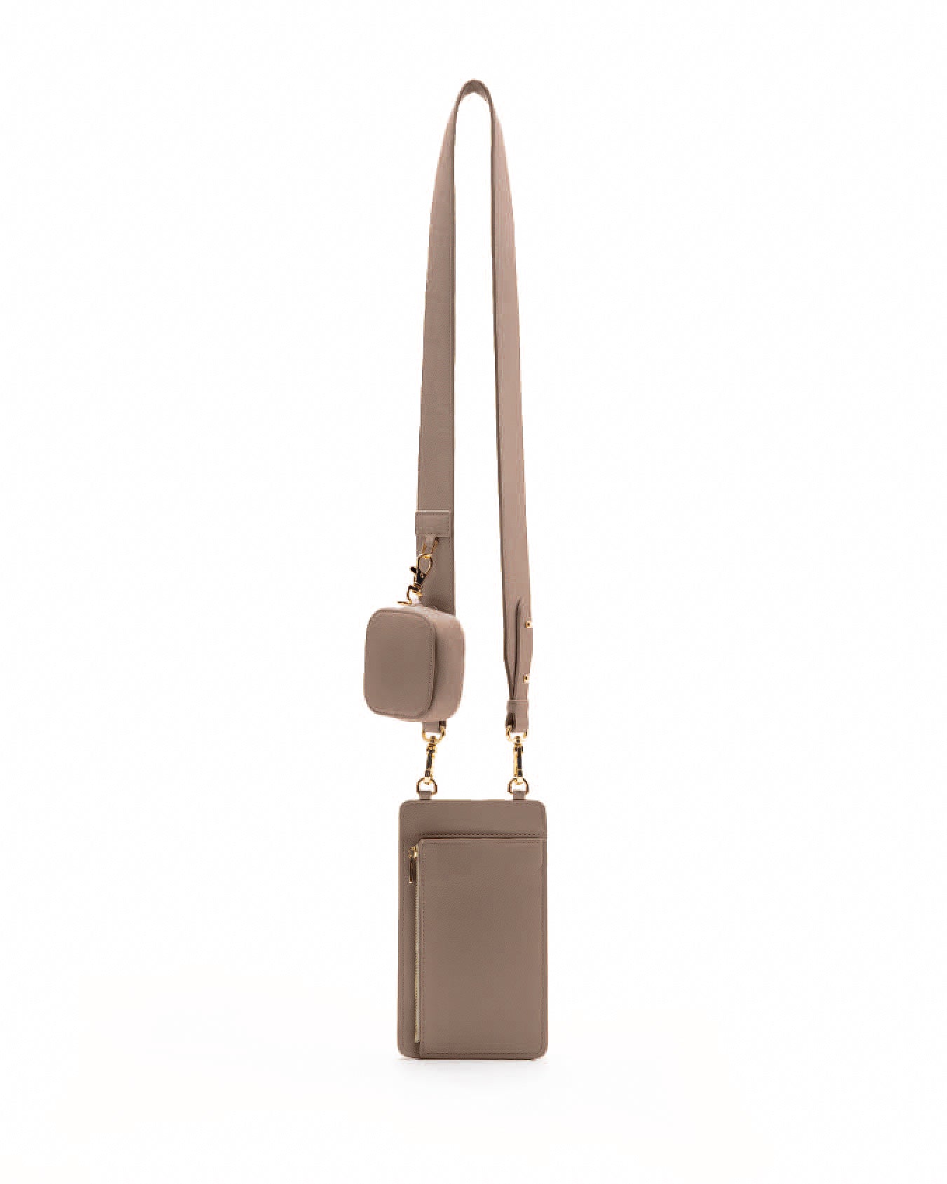 ATHENA PHONE BAG IN MOCHA