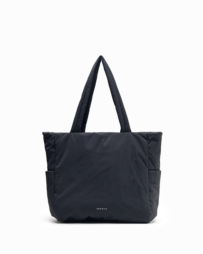 POSH TOTE BAG IN JET BLACK