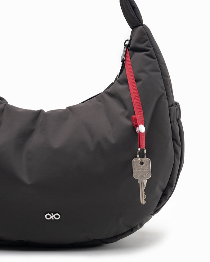 L POSH CRESCENT BAG IN STORM