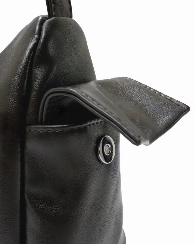 EVERYDAY CITY MINI BAG IN OBSIDIAN GREY - The Sophia Label