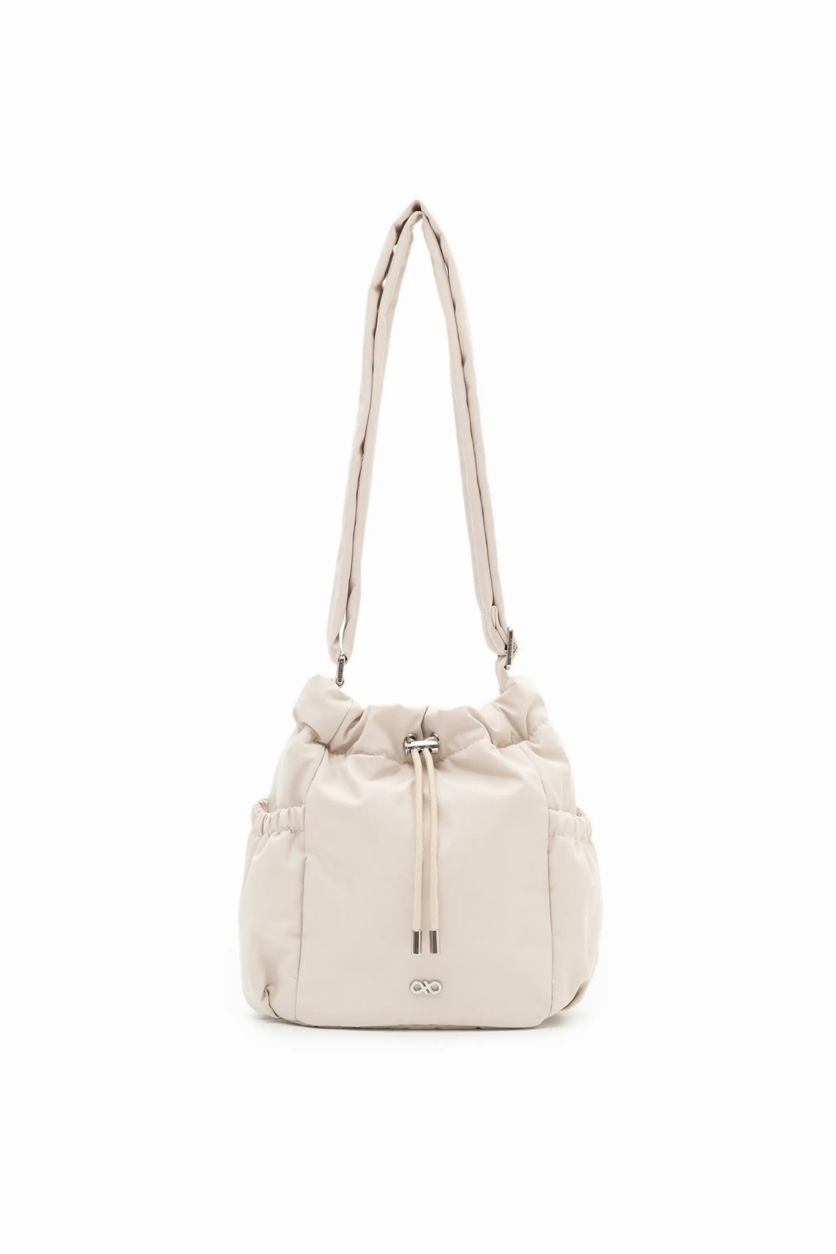 MINI COSY LUXE BUCKET BAG IN OAT