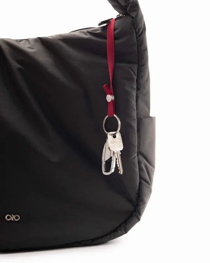 POSH SLOUCHY HOBO IN GRAPHITE The Sophia Label