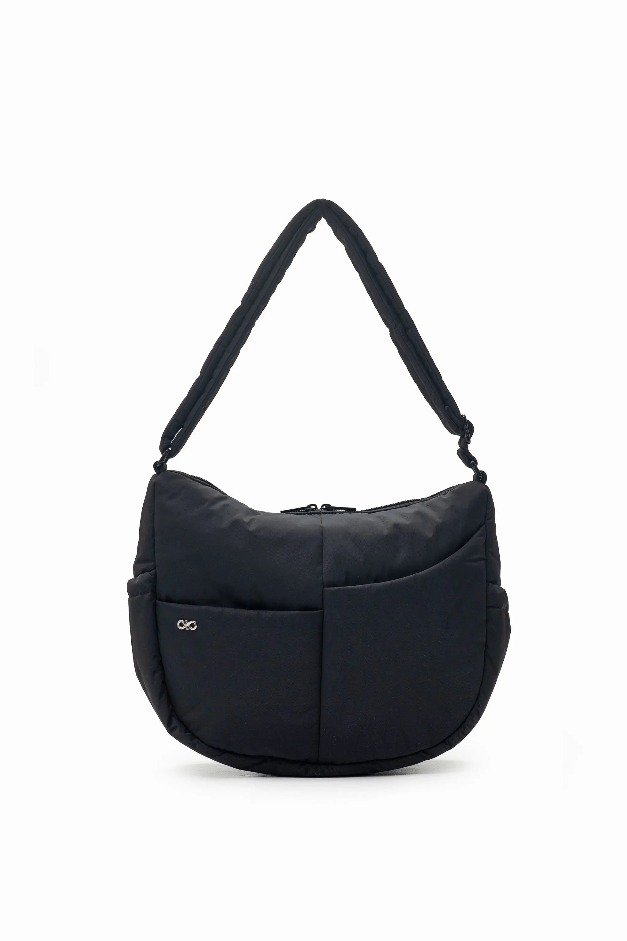 SIGNATURE POCKET CROSSBODY BAG 2.0 IN POSH JET BLACK