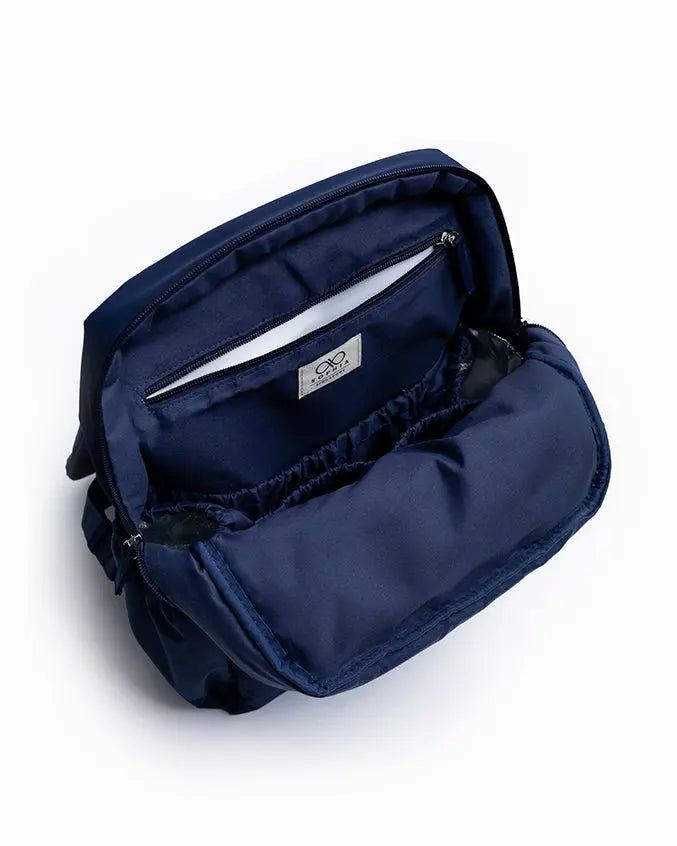 COSY LUXE UTILITY BACKPACK IN MIDNIGHT TSL Singapore