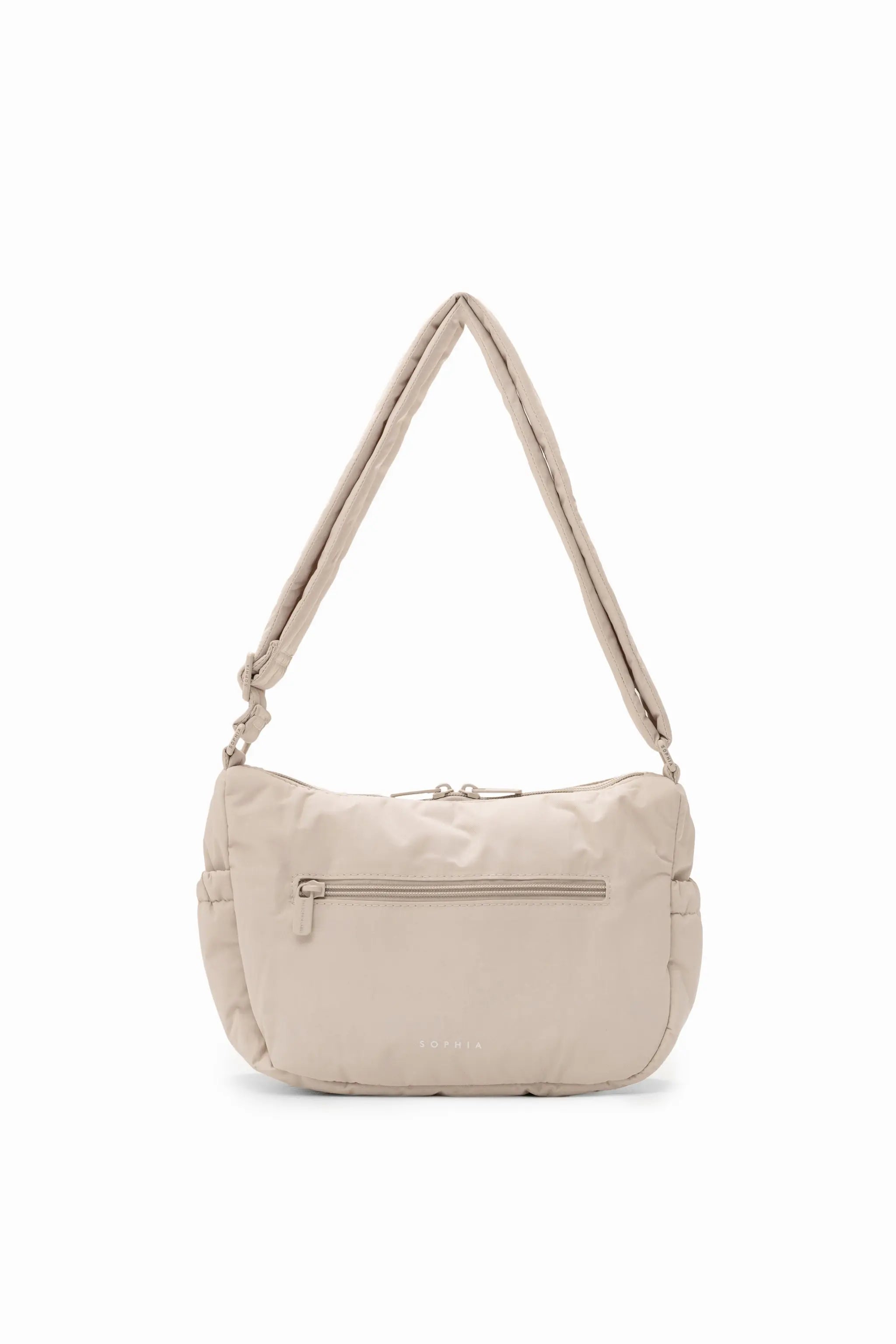 MINI SIGNATURE POCKET CROSSBODY BAG IN POSH OAT