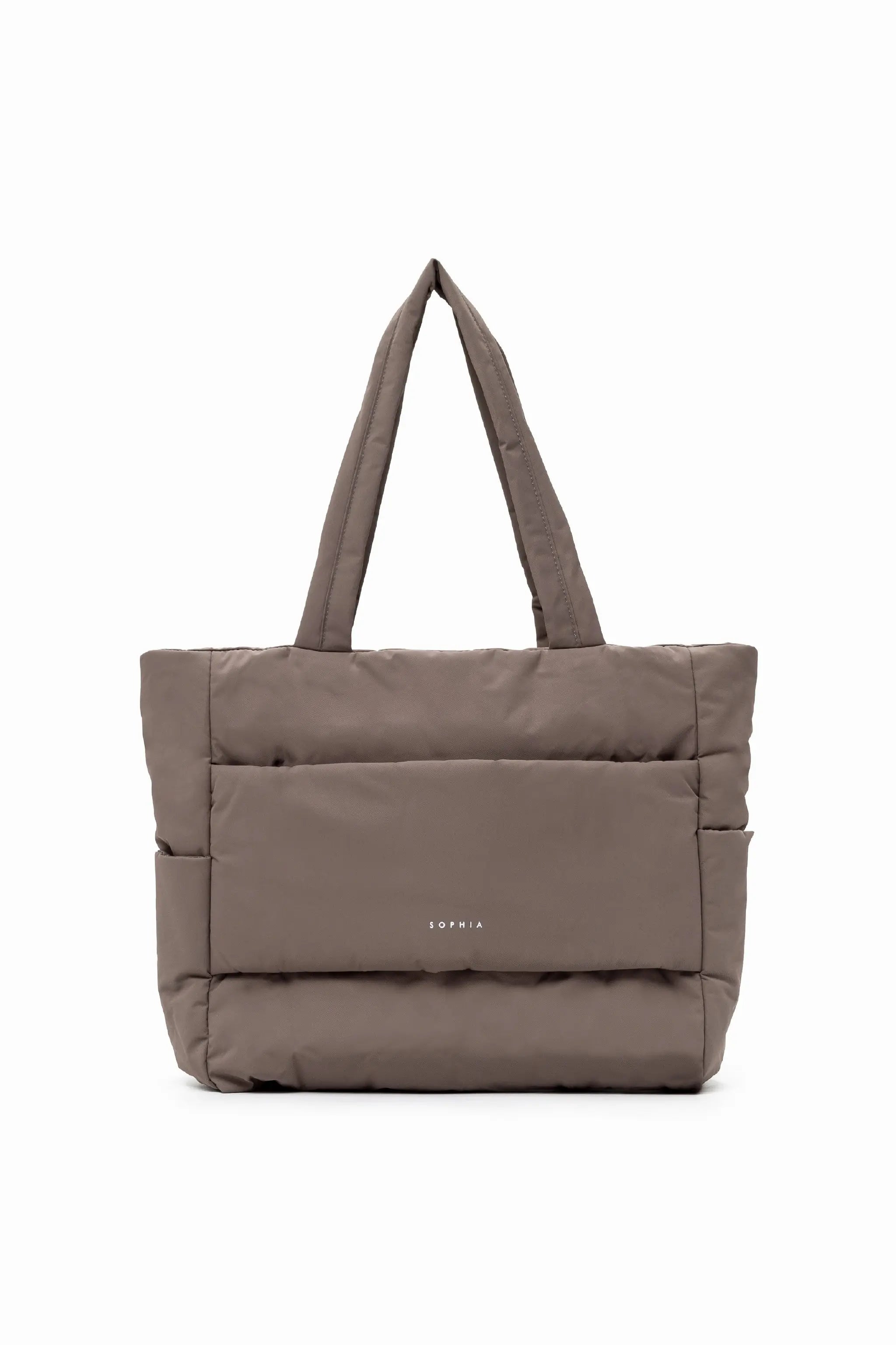 POSH TOTE BAG 2.0 IN TAUPE