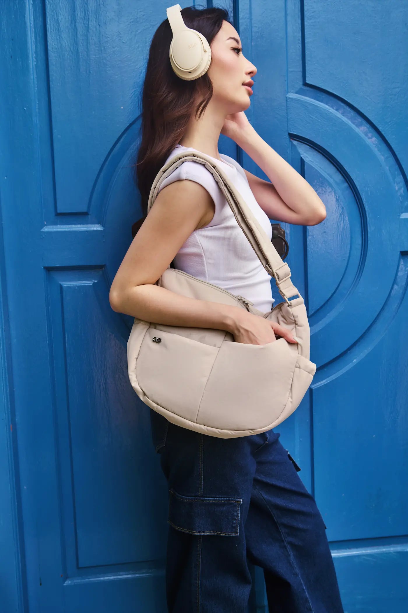 SIGNATURE POCKET CROSSBODY BAG 2.0 IN POSH OAT