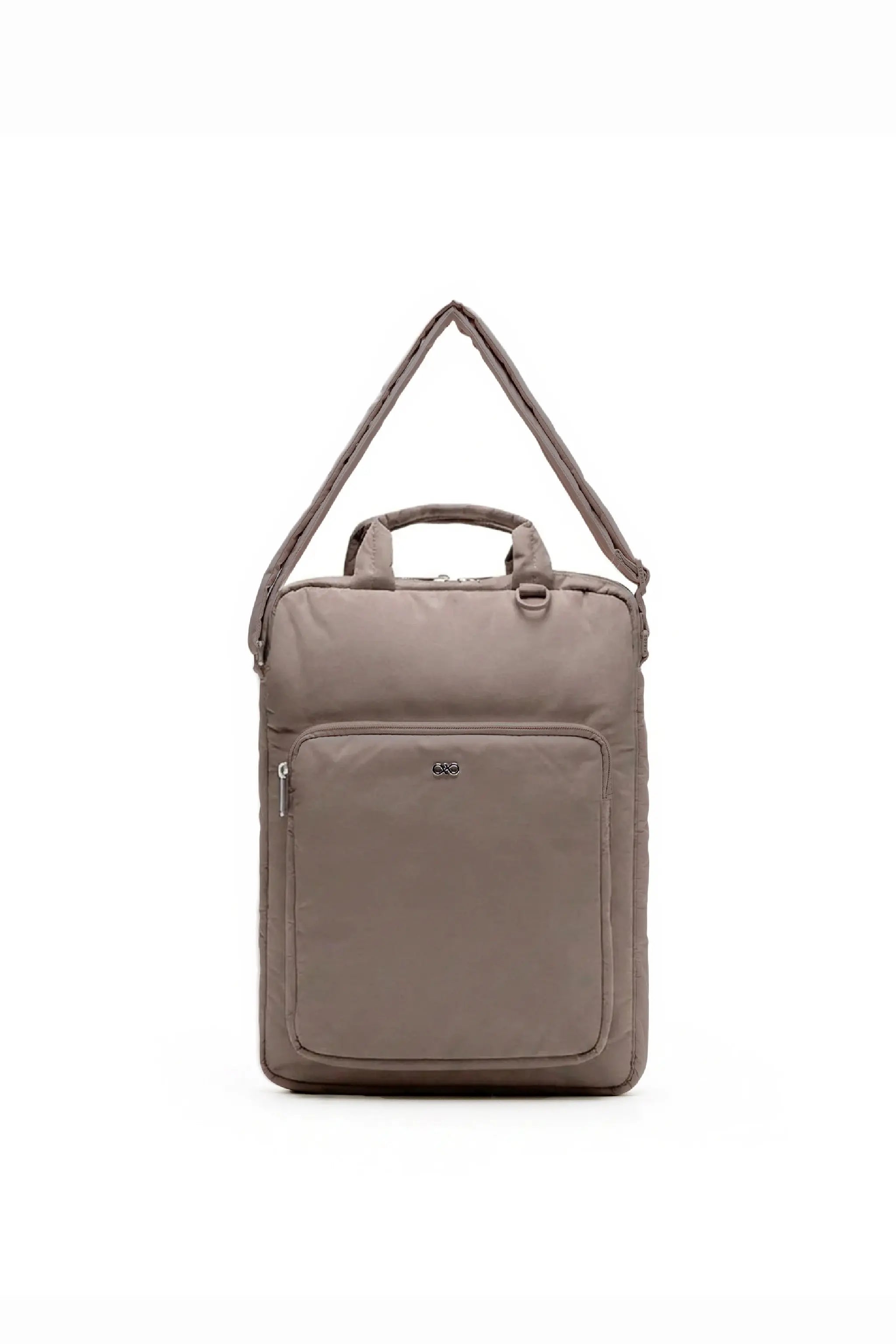POSH LAPTOP BAG IN TAUPE