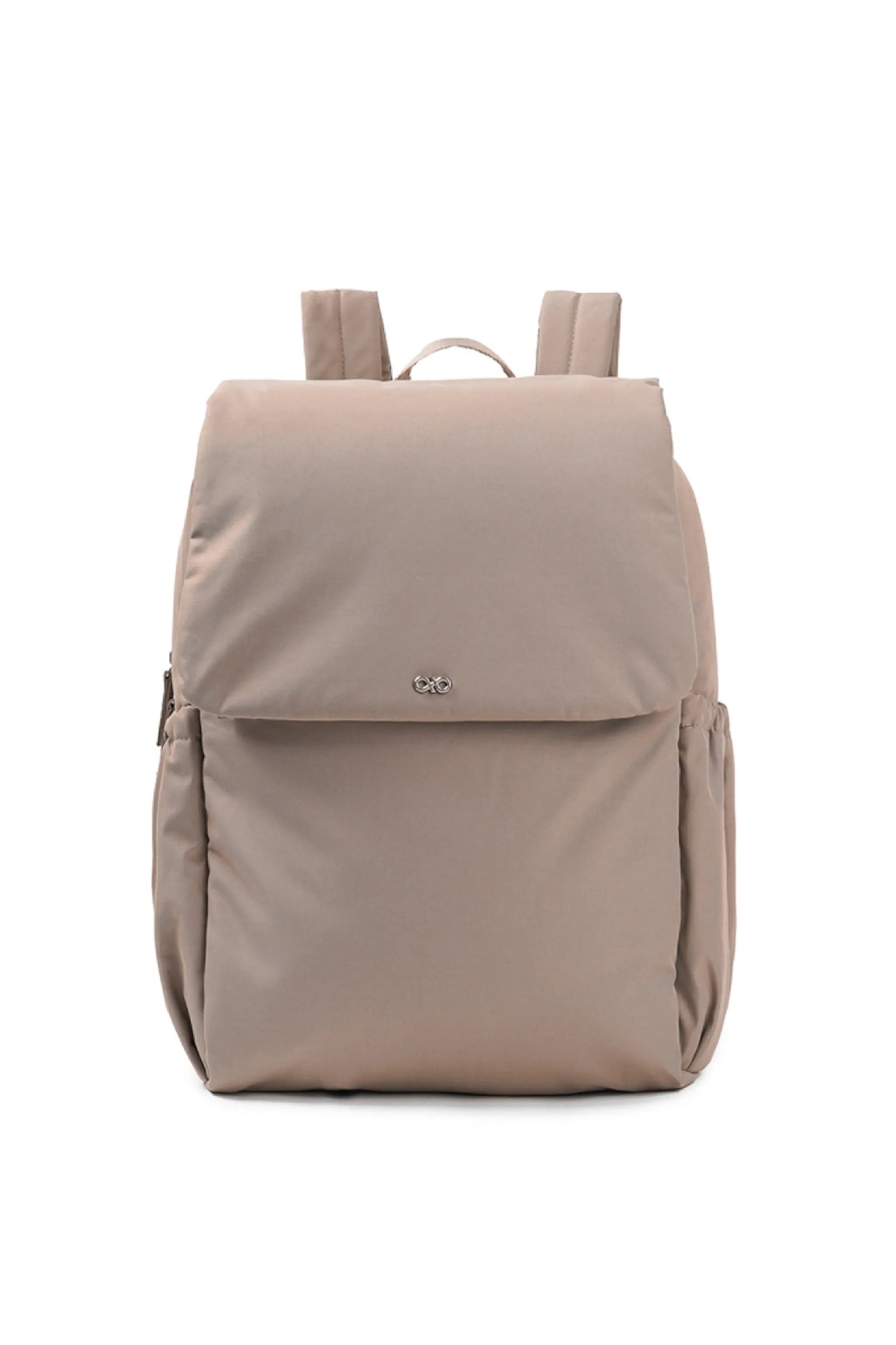 COSY LUXE UTILITY BACKPACK IN TAUPE