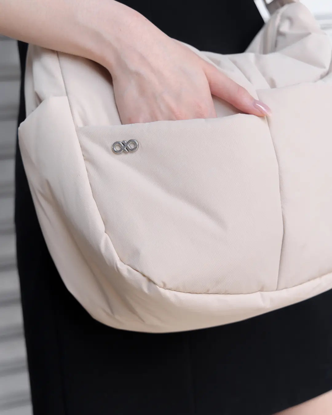 SIGNATURE POCKET CROSSBODY BAG IN POSH OAT TSL Singapore