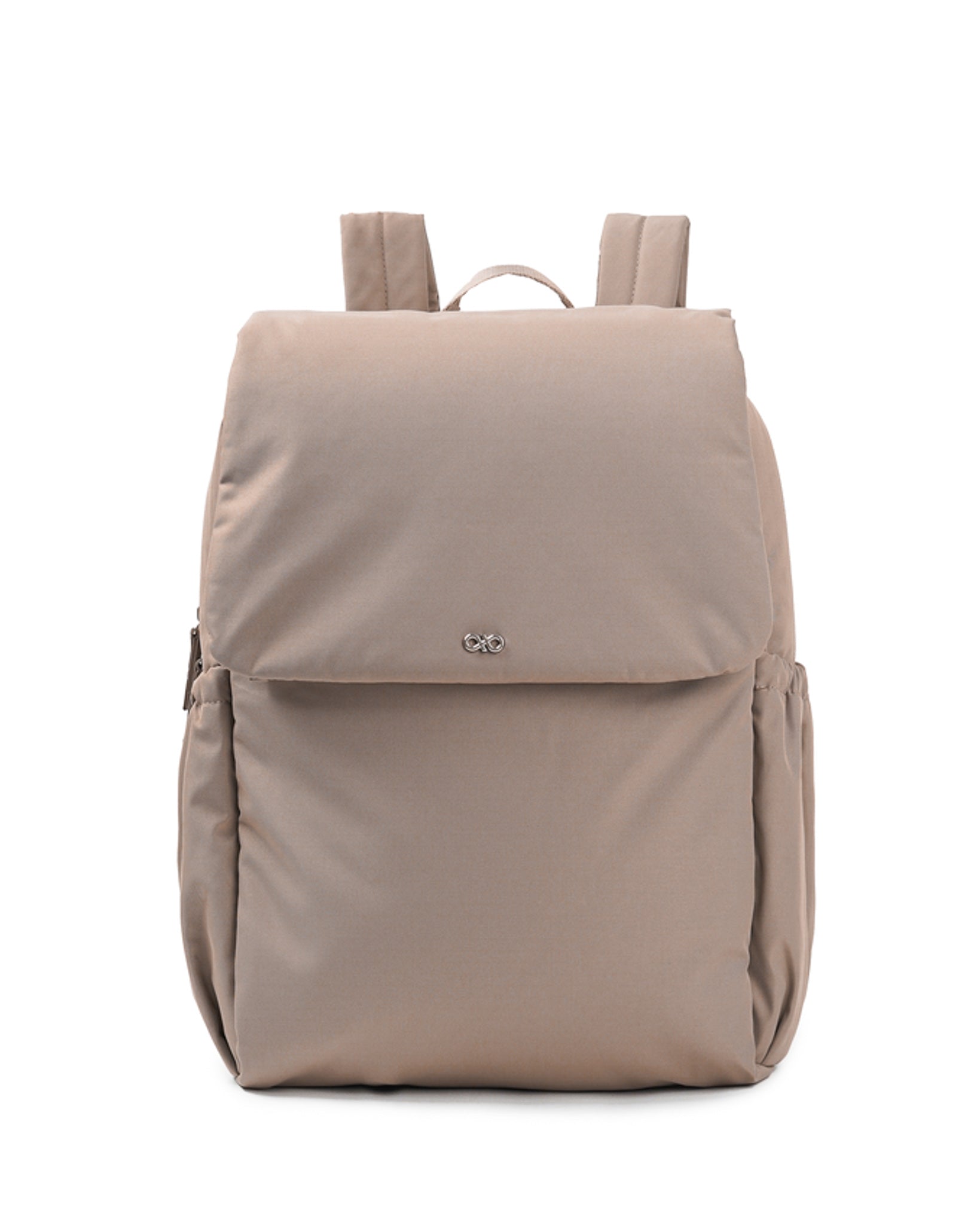 COSY LUXE UTILITY BACKPACK IN TAUPE