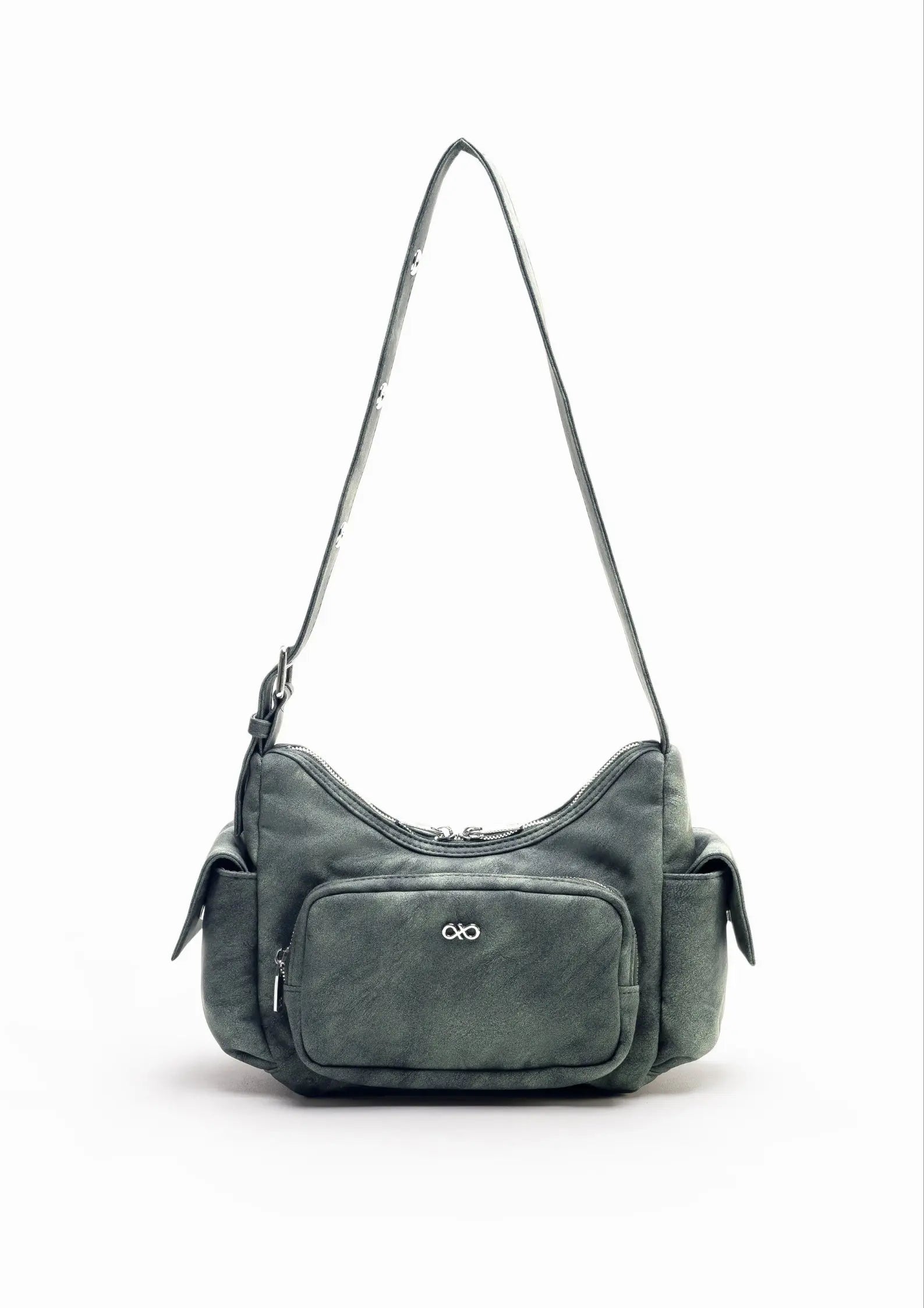 TATE POCKET HANDBAG IN MOSS The Sophia Label