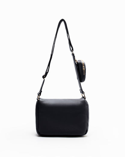 CUSHY SLING BAG IN BLACK