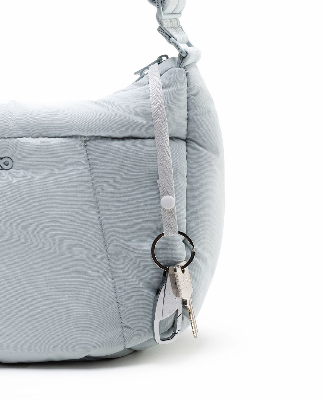 COSY PUFFY CROSSBODY BAG IN GLACIER