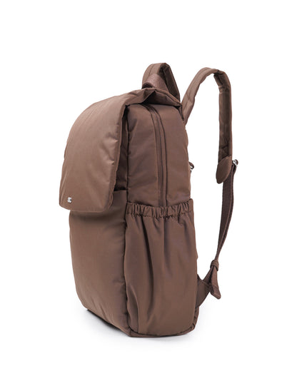 COSY LUXE UTILITY BACKPACK IN PECAN