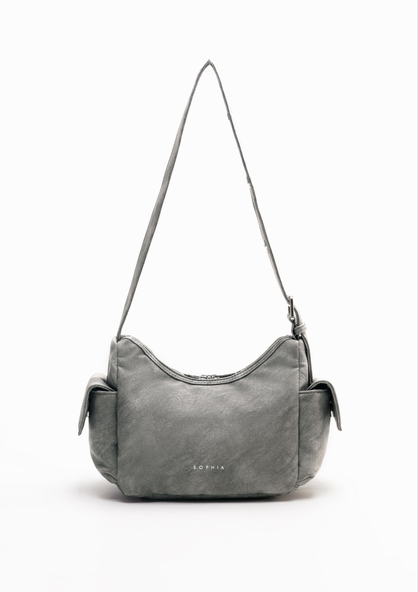 TATE POCKET HANDBAG IN ASH