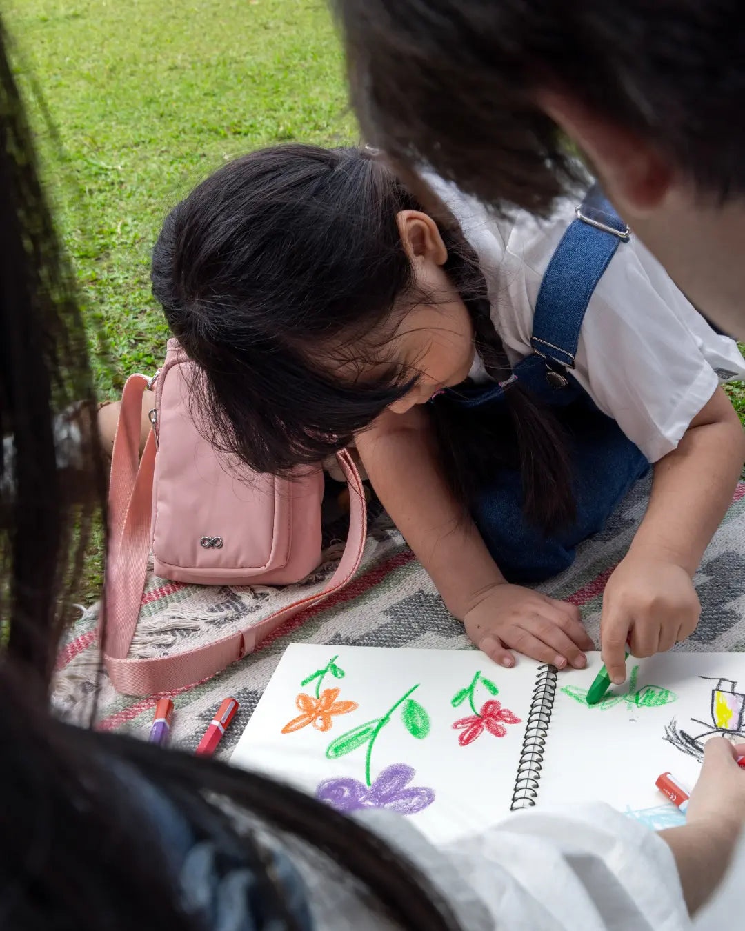 OHANA EXPLORER BAG IN BLUSH PINK TSL Singapore