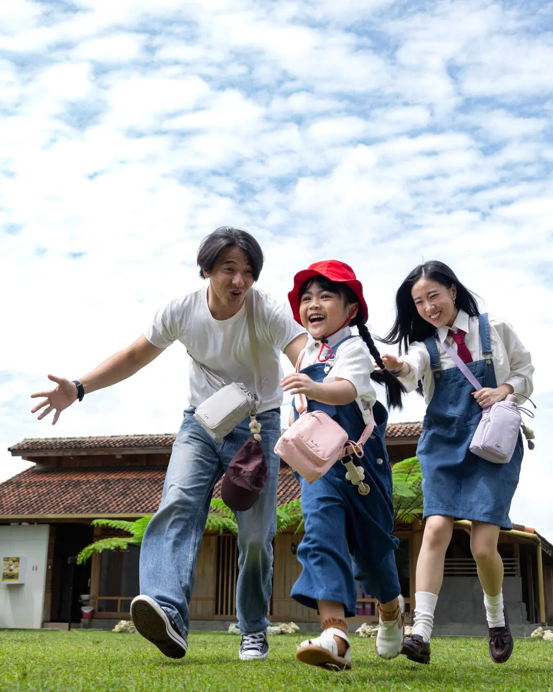 OHANA EXPLORER BAG IN TARO PURPLE TSL Singapore