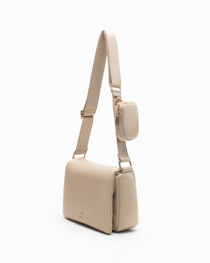 CUSHY SLING BAG IN OAT