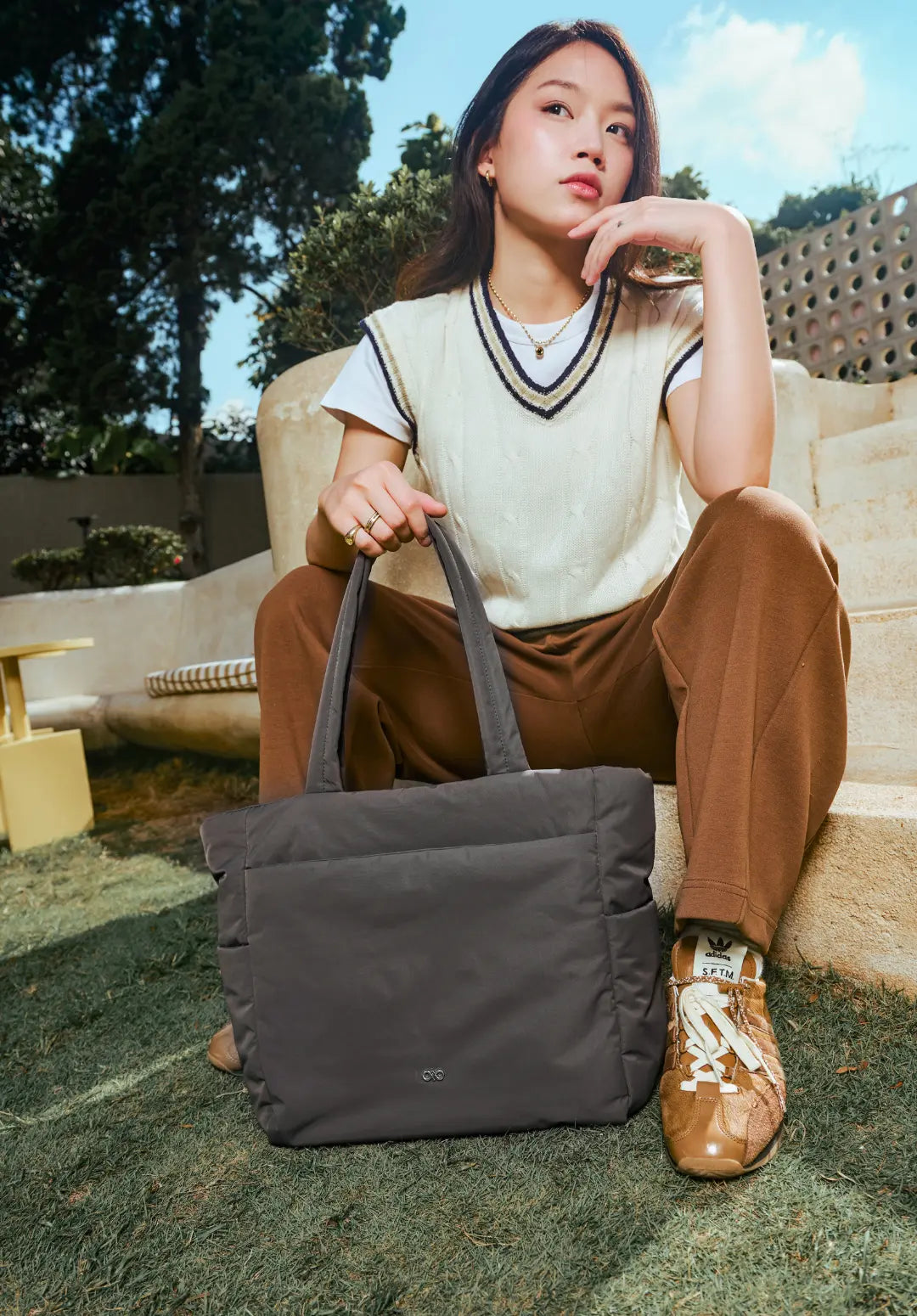 POSH TOTE BAG 2.0 IN STORM 