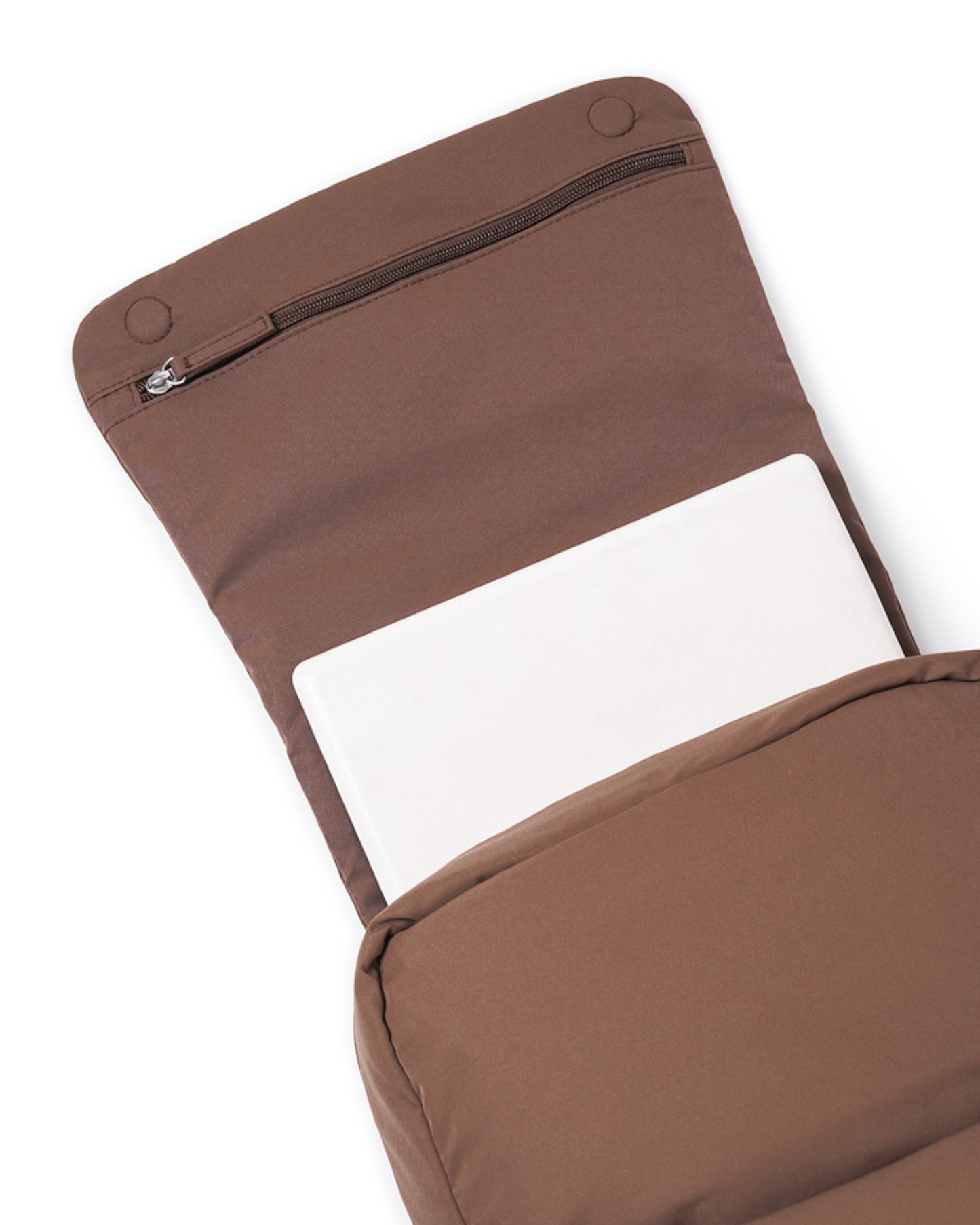 COSY LUXE UTILITY BACKPACK IN PECAN