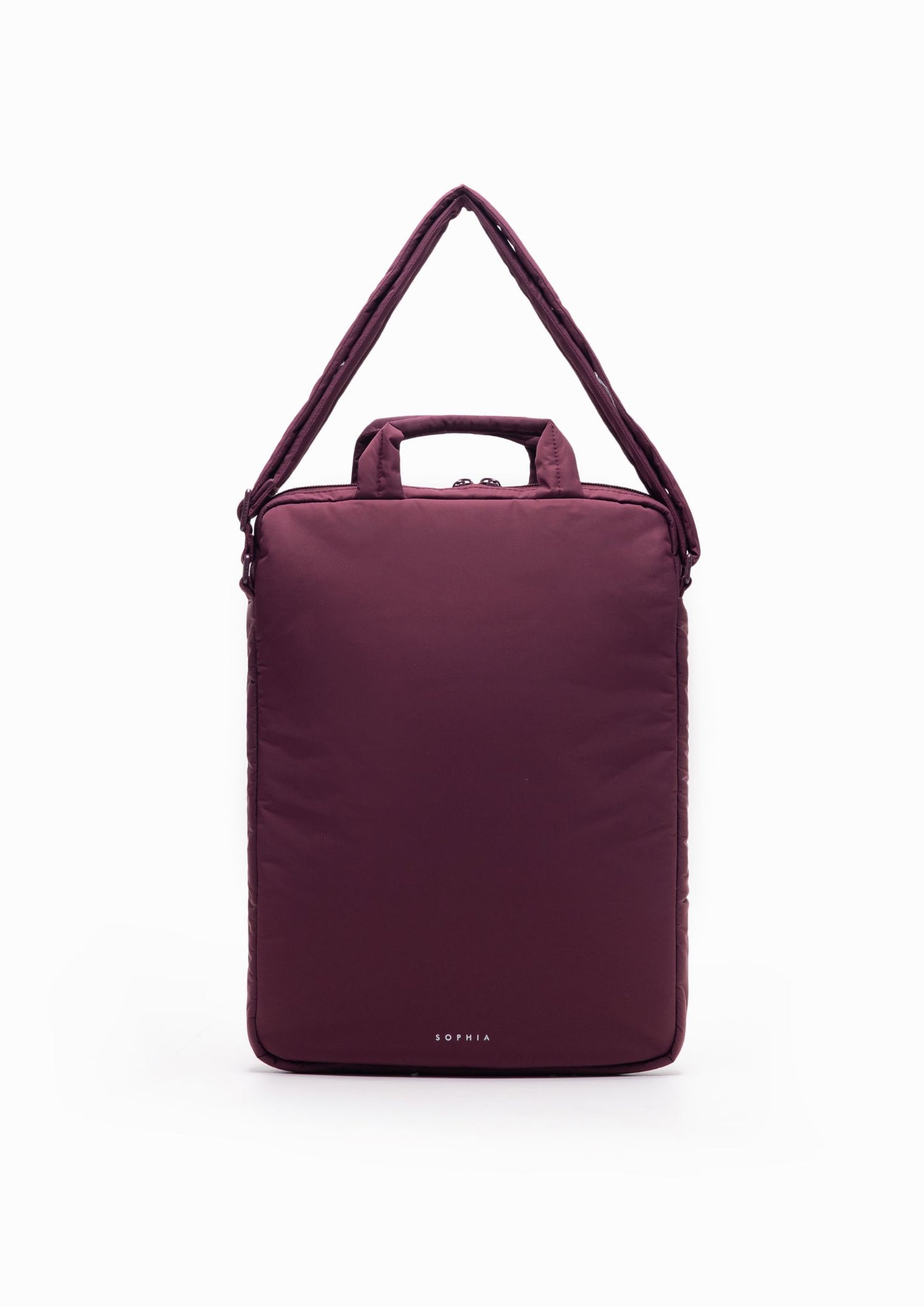 POSH LAPTOP BAG IN WINE