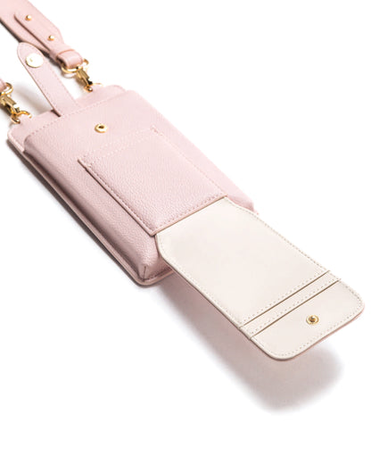 ATHENA PHONE BAG IN COTTON PINK