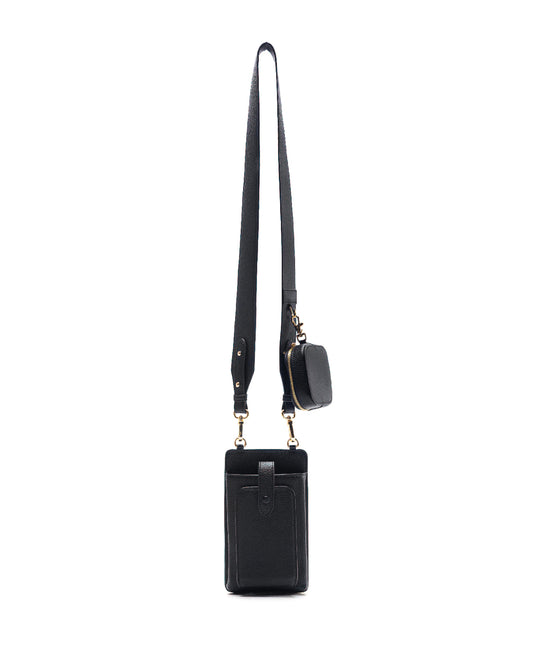 ATHENA PHONE BAG IN BLACK