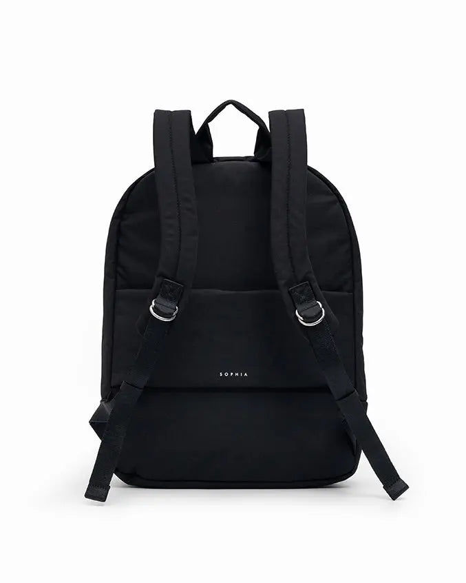 COSY LUXE XL COMMUTER BACKPACK IN JET BLACK TSL Singapore