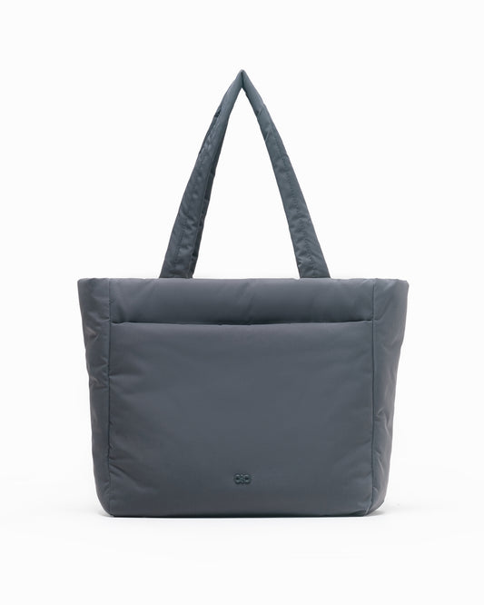 COSY LUXE TOTE BAG IN CHARCOAL