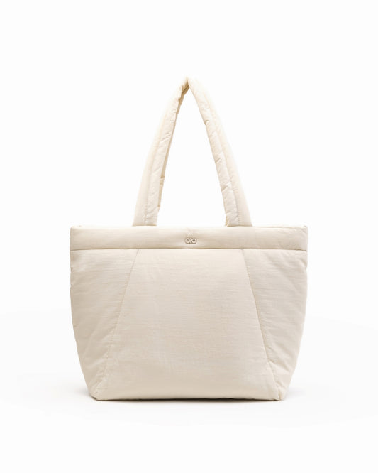 COSY PUFFY TOTE BAG IN MOONBEAM