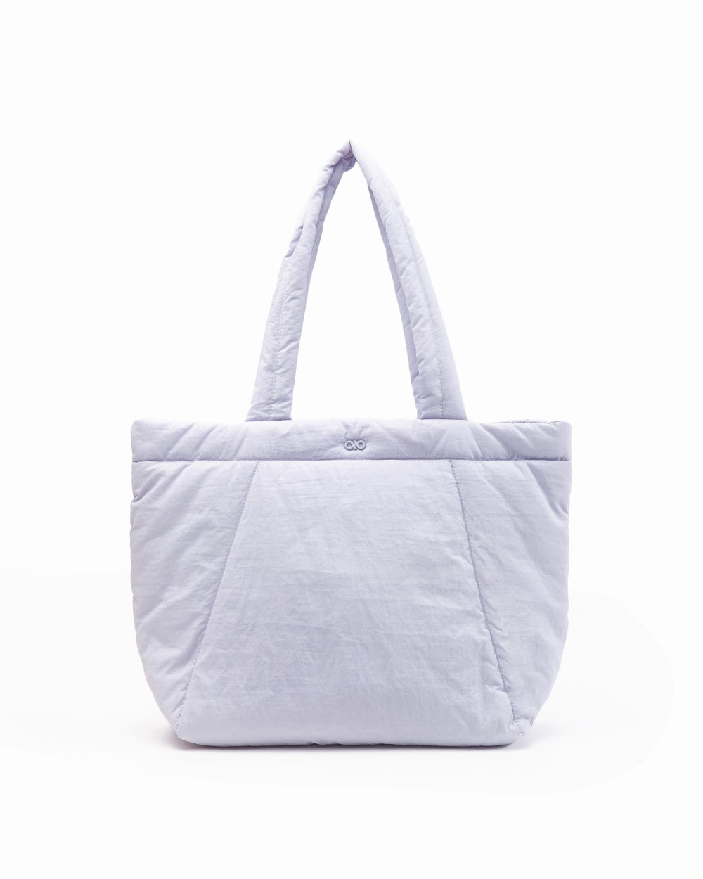 COSY PUFFY TOTE BAG IN LILAC