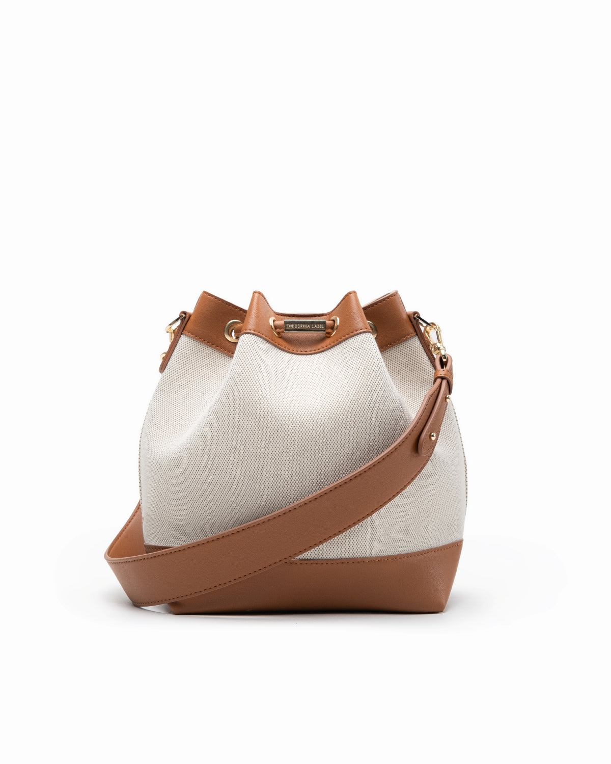 CALLY CANVAS BUCKET BAG