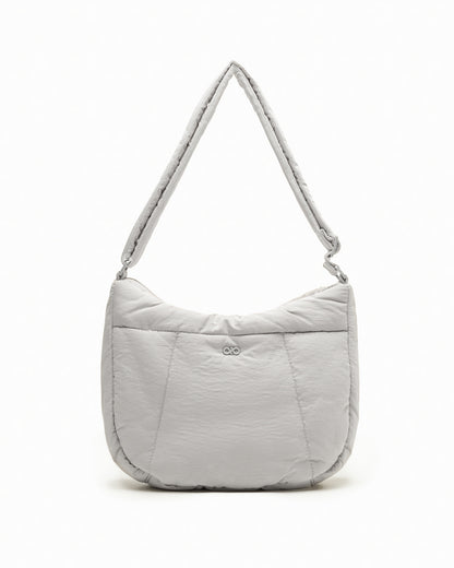 COSY PUFFY CROSSBODY BAG IN DOVE