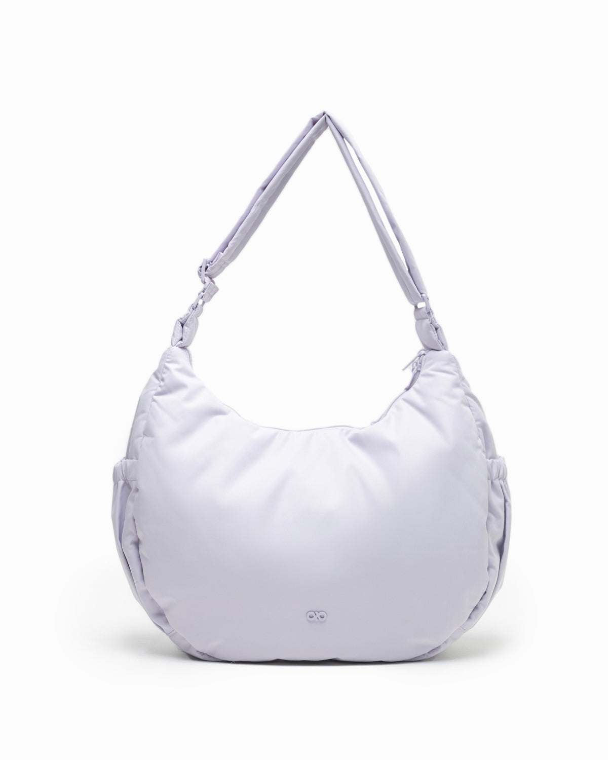 XL COSY LUXE CRESCENT BAG IN LILAC