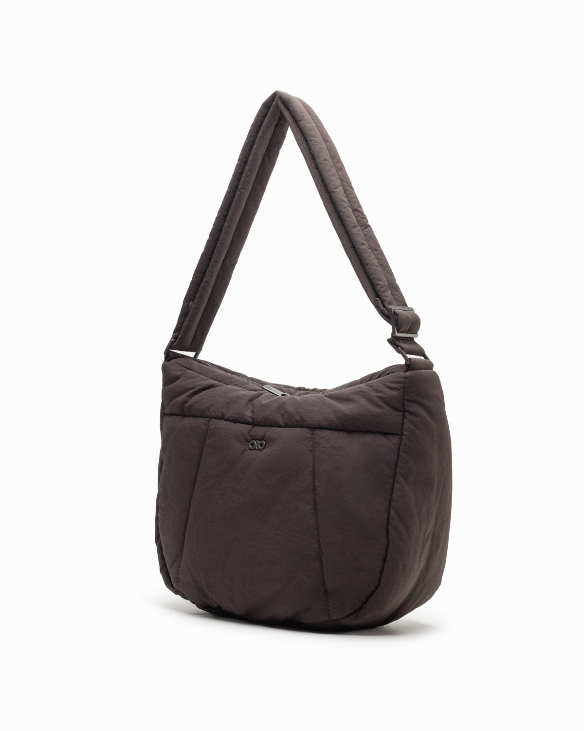 COSY PUFFY CROSSBODY BAG IN CACAO