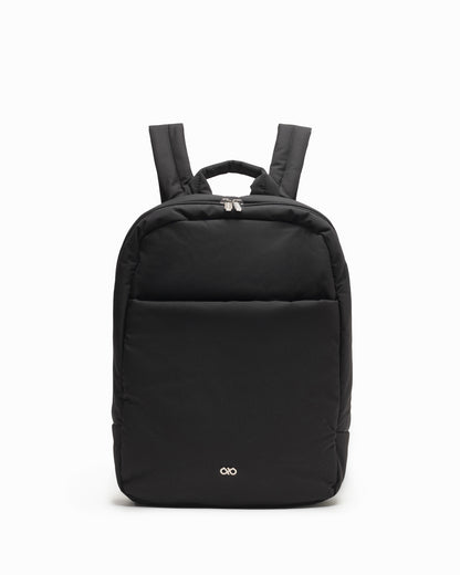 COSY LUXE BACKPACK IN JET BLACK