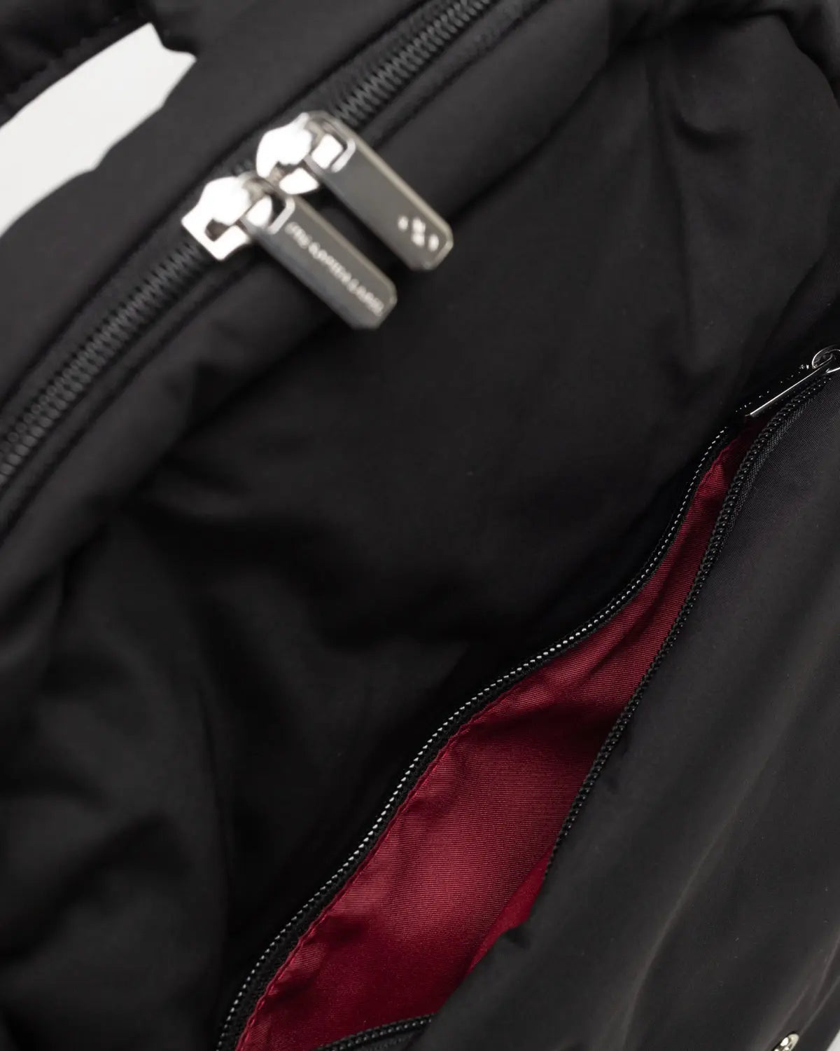 COSY LUXE COMMUTER BACKPACK IN JET BLACK The Sophia Label