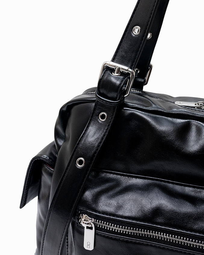 EVERYDAY CITY TOTE BAG IN PANTHER BLACK