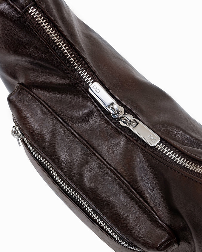 EVERYDAY CITY MINI BAG IN ESPRESSO BROWN