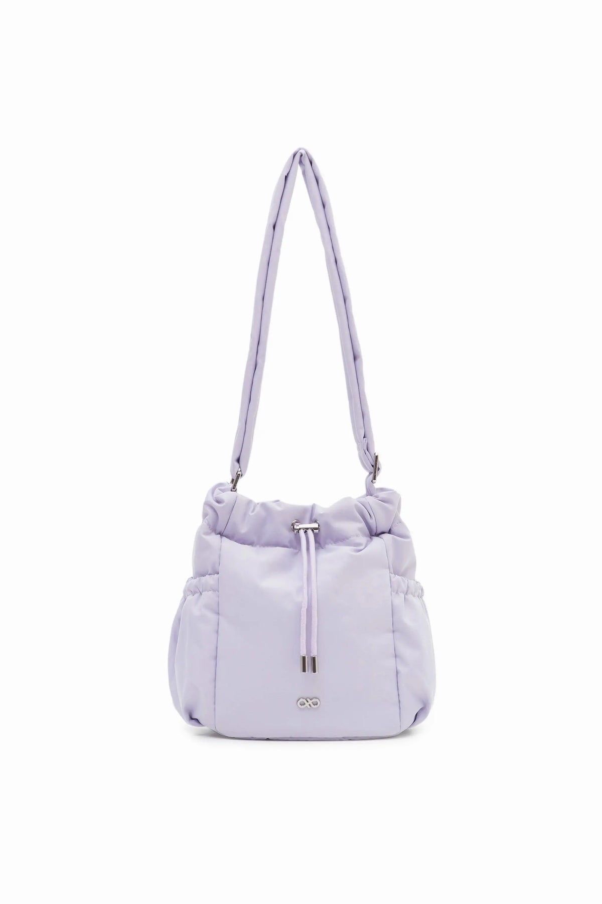 MINI COSY LUXE BUCKET BAG IN LILAC 