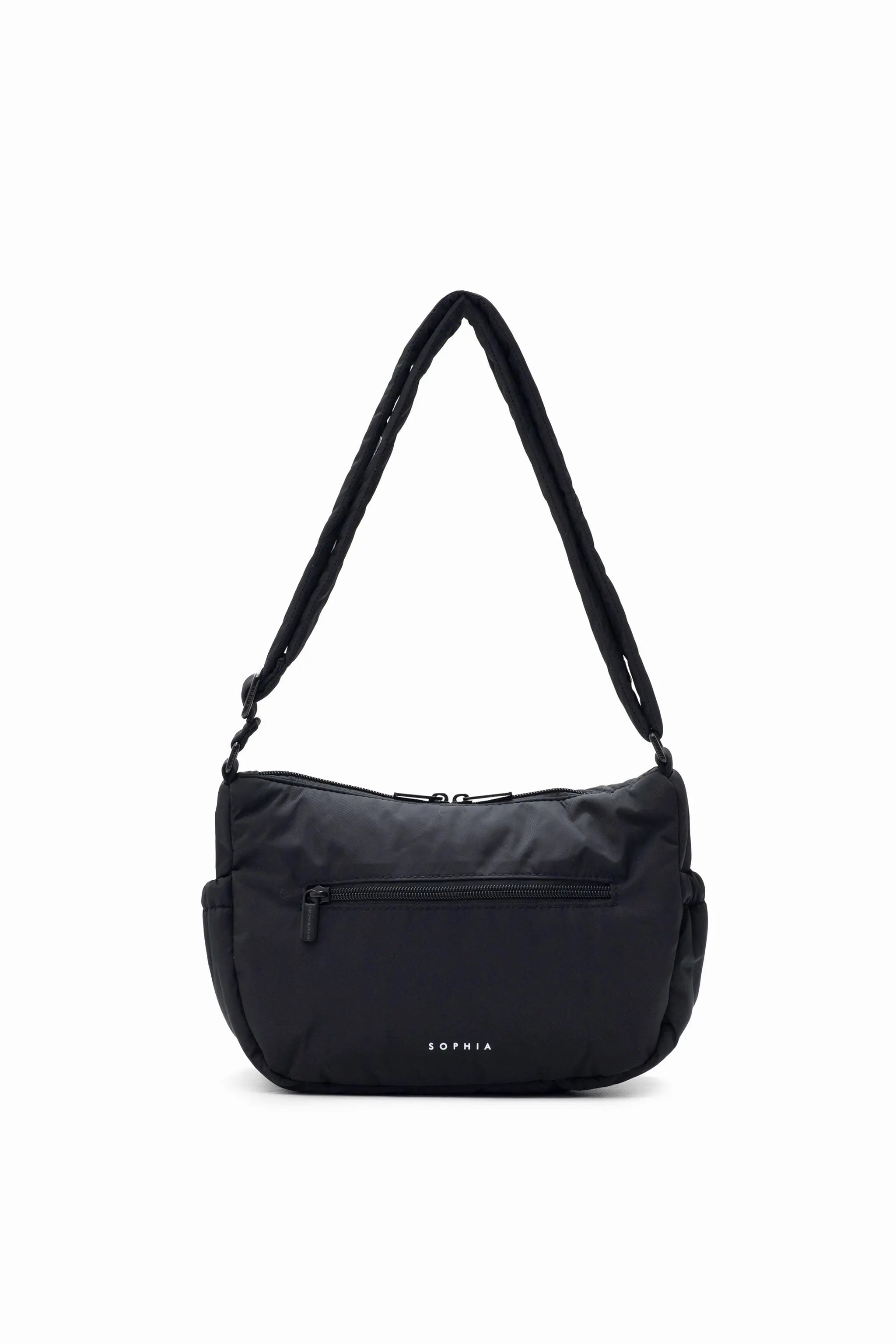 MINI SIGNATURE POCKET CROSSBODY BAG IN POSH JET BLACK 