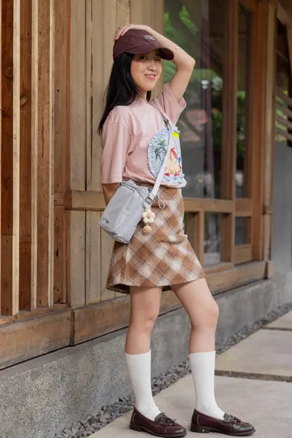 OHANA EXPLORER BAG IN DOVE GREY TSL Singapore